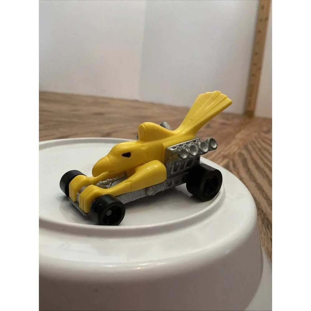 1994 Hot Wheels‎ McDonald's #1 Bold Eagle Yellow 1:64 Loose HW Happy Meal Toy